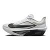 Nike Zoom Fly 6 Λευκά Μαύρα Ανδρικά Αθλητικά Παπούτσια Καπνί Γκρι Μεταλλικό Ασημί FN8454-100