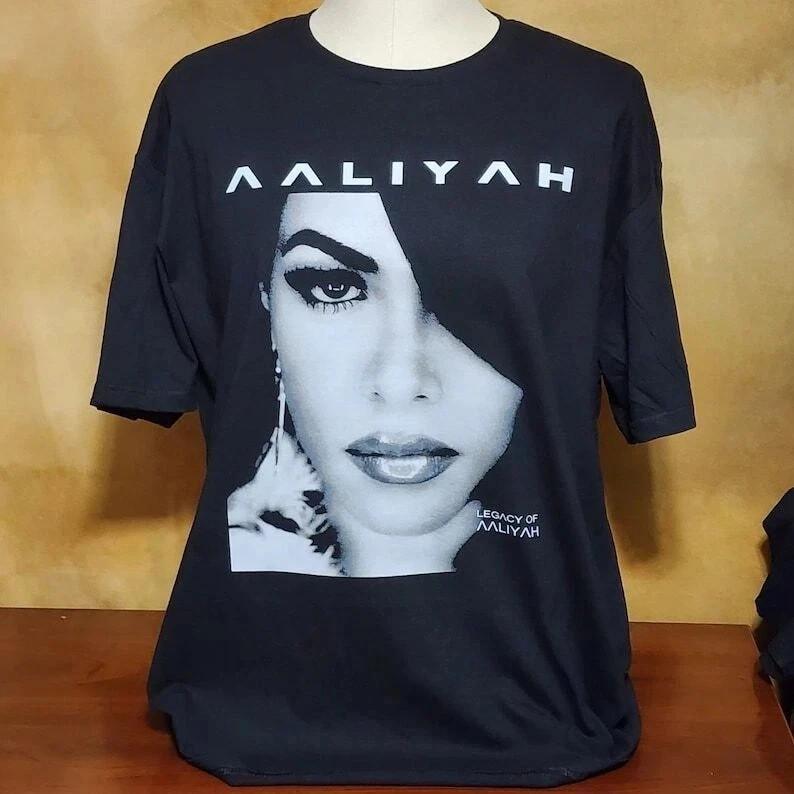 Новая футболка Aaliyah Legacy of Aaliyah Хлопок Унисекс S-5XL M