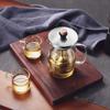 Chinese Kung Fu Teacup Boiling Teapot Filter Glass Chinese Tea Ceremony Tea Maker Flower Teapot Tea Set Lifting Teapot