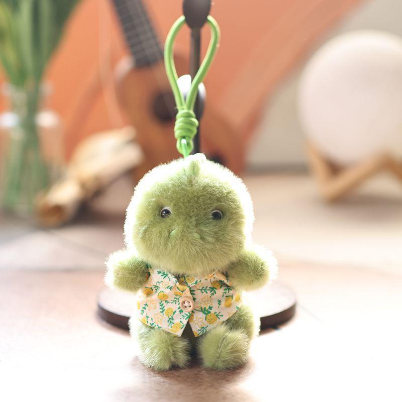 Cute Animal Plush Toy Keychain With Short Plush For Bag Decoration