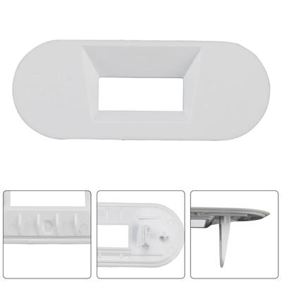W11545554 Cadre de verrouillage du couvercle de lave-linge Blanc
