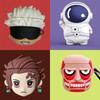 3D Anime Satoru Gojo Titan Cute Cartoon Earphone Case for Airpods 1 2 3 Headphone Protective Charging Box for Airpods Pro 3 Case