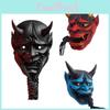 Halloween Devil Samurai Hannya Horror Latex Full Face Mask For Cosplay