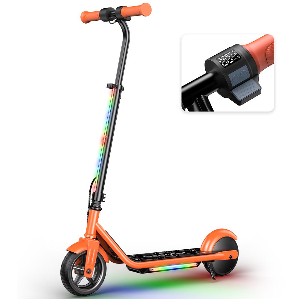 iScooter-K2Pro Kids Electric Scooter - 150W Motor, 3 Speed Modes, Adjustable Height, Double Brakes