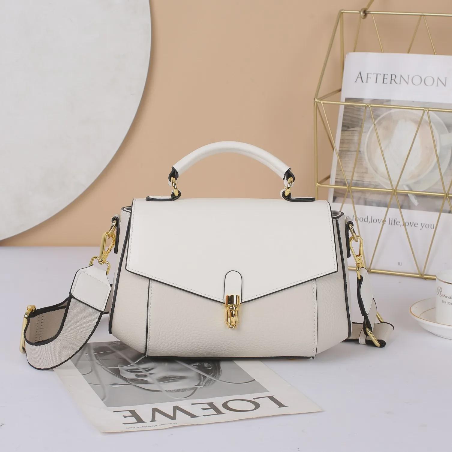 

Женская модная сумка через плечо из натуральной кожи 2023 года 24x11x16 cm