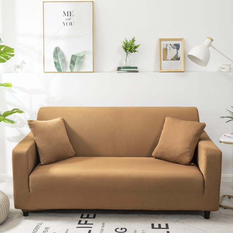 Premium Elastic Sofa Cover Tight Wrap All-inclusive Sofa Covers for Living Room Corner Couch Cover Armchair Cover 1/2/3/4 Seater