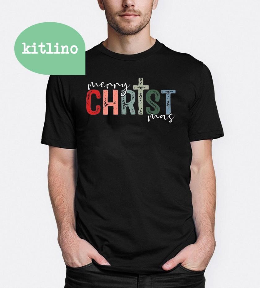 Merry Christmas Jesus Unisex T-Shirt L