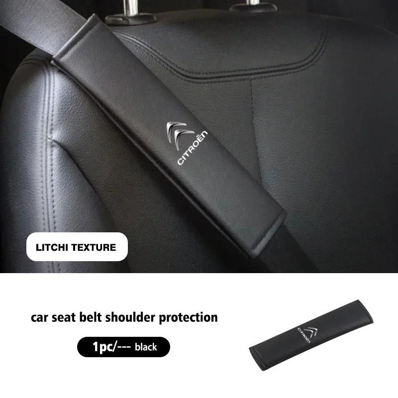 

Car Safety Belt Shoulder Cover Breathable Protection For Citroen Jumper Celysee Cactus Picasso Aircross Saxo Grand
