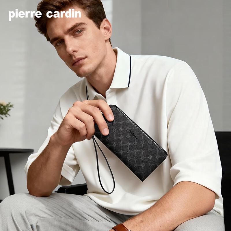 Pierre Cardin Men's PVC Clutch Wallet