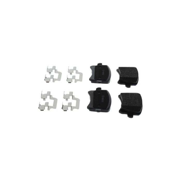 Bosch lot de 4 plaquettes de frein bp1252 0986494626