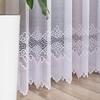 MODESTA - Ready-made Jacquard Curtain with a Straight Hem - 200x250 Cm - White
