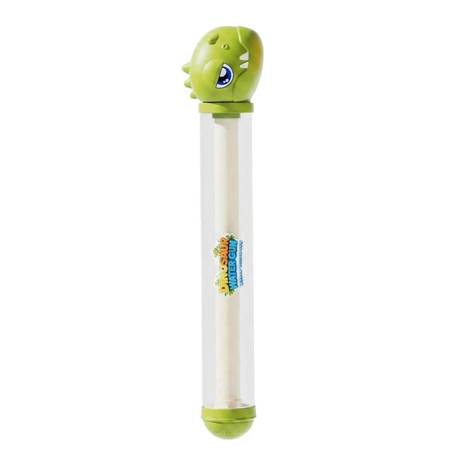 

Dinosaur Water Blaster Toy for Kids Long Tube Water Gun Summer Outdoor Play Safe Plastic Construction Easy to Use One Size