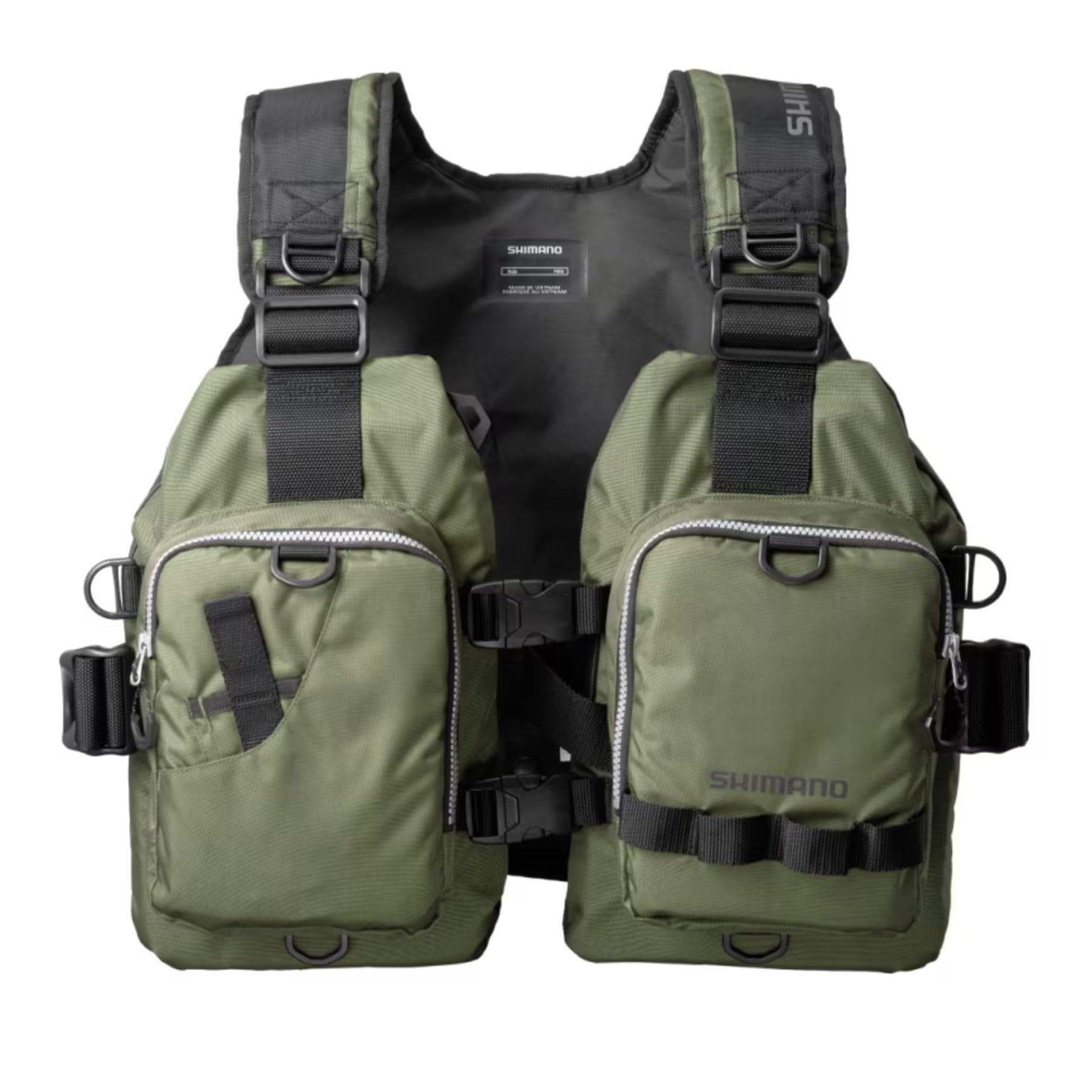 

Shimano Game Vest Light Night Olive Free VF-068T