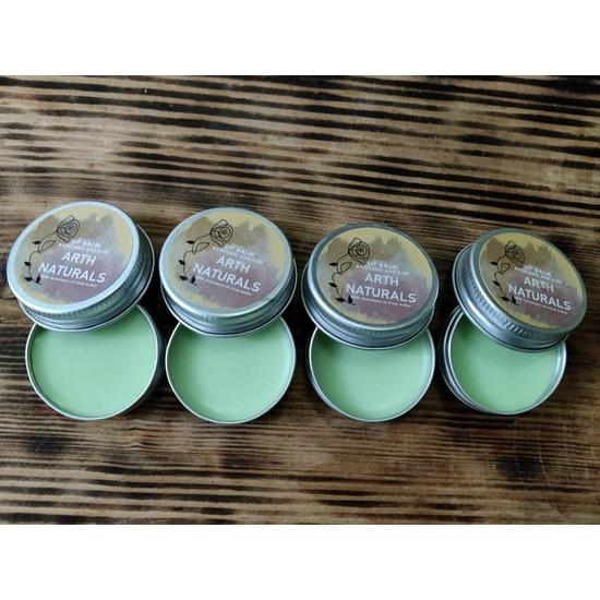 Arth Naturals Kiwi Avocado Lip Balm - Avocado Oil & Shea Butter - Unisex - Halal - Organic & Natural - 8g - Moisturizing & Hydrating