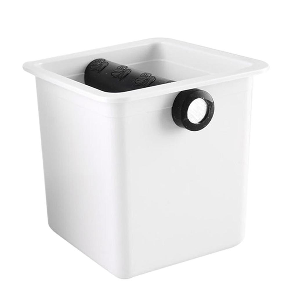 Espresso White Dump Bin for Coffee House - S