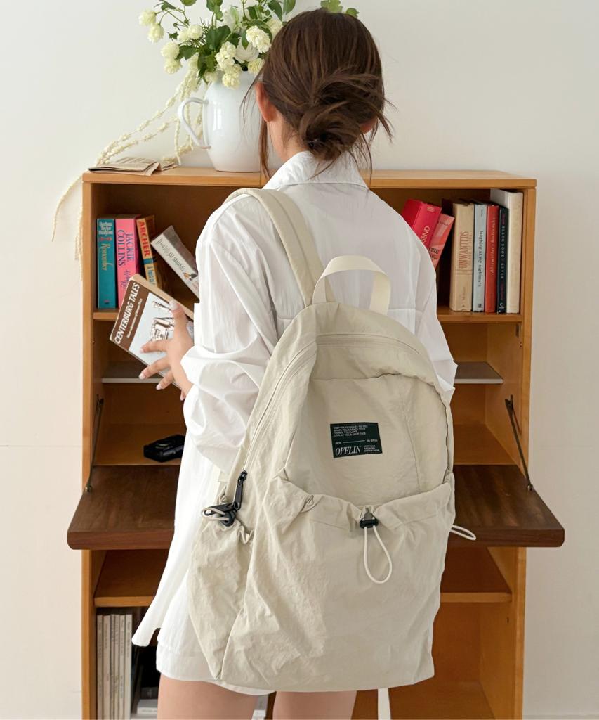 Offlin Big Line Backpack Ivory
