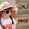 Children Sunglasses  Fashion Square Kids Sunglasses Boy Girl Square Goggles Baby Travel Glasses 6 Colors
