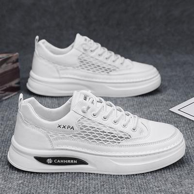 Mesh-Board-Schuhe Herren kleine weiße Schuhe lässige Herrenschuhe Frühling Sommer 2025 atmungsaktive Sport-Trendschuhe Teenager-Studenten