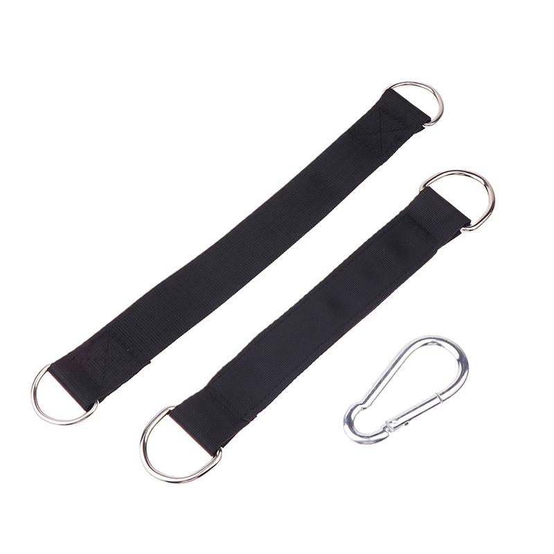 Posilovací Jednoduchá Hrazda Prodloužení Pás Stromové Houpačkové Popruhy 200Kg Těžký Hák Kroužek Závěsný Pás Spojovací Pás Pro Houpací Síť Boxovací Pytel