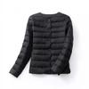 Annual Light Down Jacket Liner Round Neck V Neck Warm Versatile and Thin White Duck Down Long Sleeve Jacket Light
