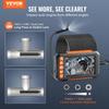 Endoscope Camera with Lights Dual Lens Borescope 49.2FT Cable 4.3" Screen