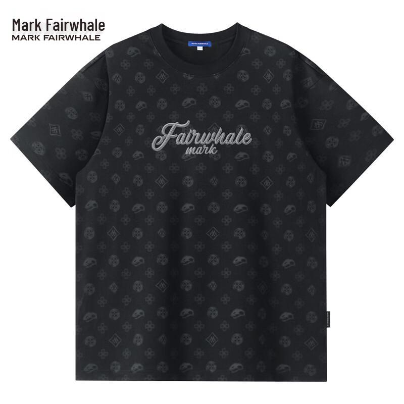 Mark Fairwhale Men's Monogram Cool-Touch Short Sleeve T-Shirt