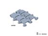 ET Model WWII US Army M18 Hellcat Tank Destroyer with Working Tracks for Tamiya Plastic Model 1/35 Kits, P35-036