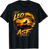 Leo ASF Lion Graffiti Zodiac King Urban Street Art Graphic T-Shirt