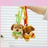 Dachshund Plush Keychain Soft Toy Bag Charm For Animal Lovers