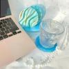 Irregular Tray Coaster Molds and Silicone Epoxy Resin Coaster Holder Molds Used To Make Artificial Agate Pieces Coasters Multicolor