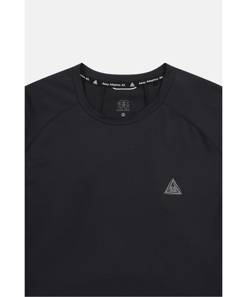 Koolongseupocheu [Trail] Women'S Round Neck Short Sleeve T-Shirt Tvtcx26736Blk