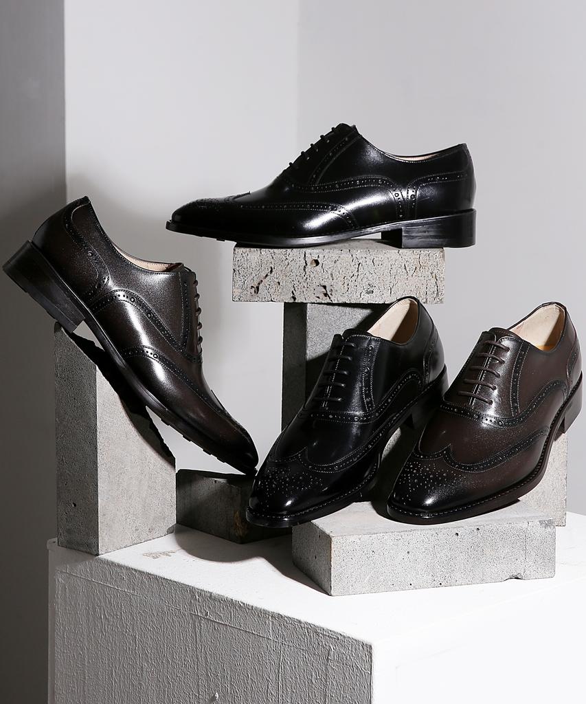 Flap'F Men'S Wingtip Oxford Dress Shoes 2 Types (B Type)