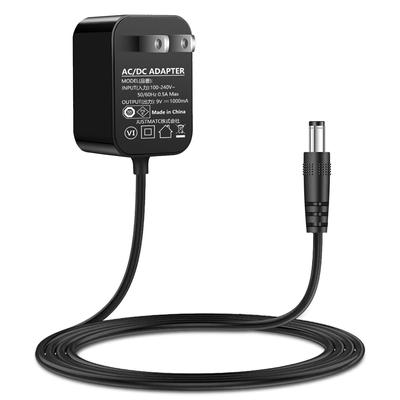 VHBW 9V 1A AC-Adapter PSE-Zertifizierung EMV 150cm Kompatibel mit Effects Center(-) 5.52.1mm (Anti-Elektromagnetische Welle)
