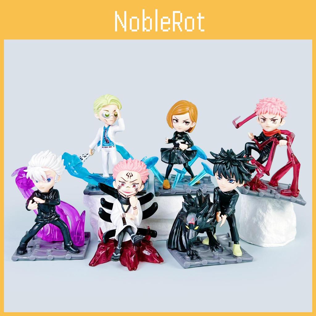 Jujutsu Kaisen Action Figure Set Pvc Collectible Figures For Anime Fans And Display