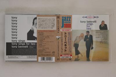 CD TONY BENNETT  Tony Bennett Sings For Two SPCP4014 Sony Records In 2013 Japan Obi Jazz Used