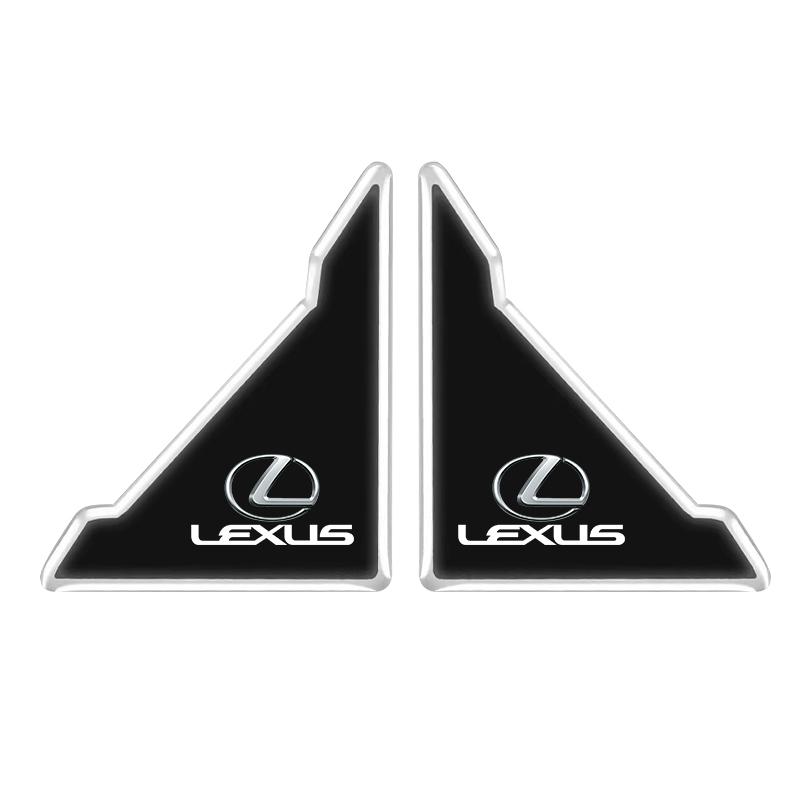 

2Pcs Car Door Corner Protector Stickers Decoration For Lexus RX330 Fsport IS200 IS250 RX350 GX NX300h Ct200h ES300h IS300h