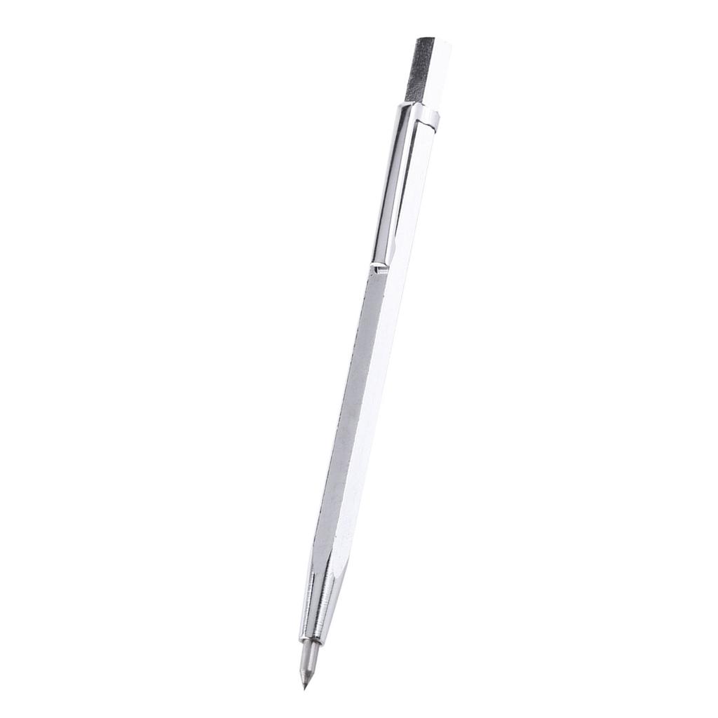 Tragbares Anreißwerkzeug Gravurstift Werkzeug Glas Keramik Gravierer Anreißwerkzeug (Silber)