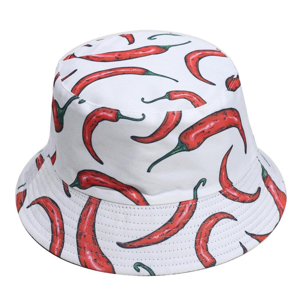 2026 Lemon Pattern Reversible Bucket Hat for Men & Women – Summer Sun Protection