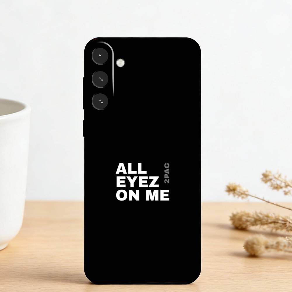 2Pac T-Tupac Shakur Rap Rapper Handyhülle Für Samsung Galaxy A73,A72,A71,A70,A53,A52,A51,Andere Weiche Schwarze Hülle