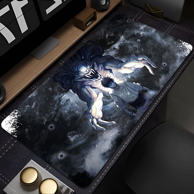 Mouse Pad Kamen Rider Kuuga Office Desk Mat Anime Gaming Mats PC Accessories Extended Pad NonSlip Keyboard Mat Rubber Mousepad