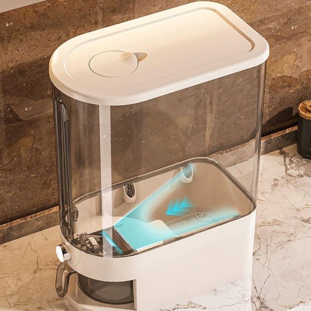 Moisture-Proof Rice Storage Container Visible Flour Storage Bucket  Kitchen Storage