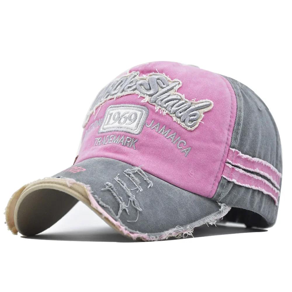 Washed Cott 1969 Embroidery Baseball Caps For Women Men Sport Visors Vintage Snapback Cap Unisex-Teen Hip Hop Hat Be Dad Hat