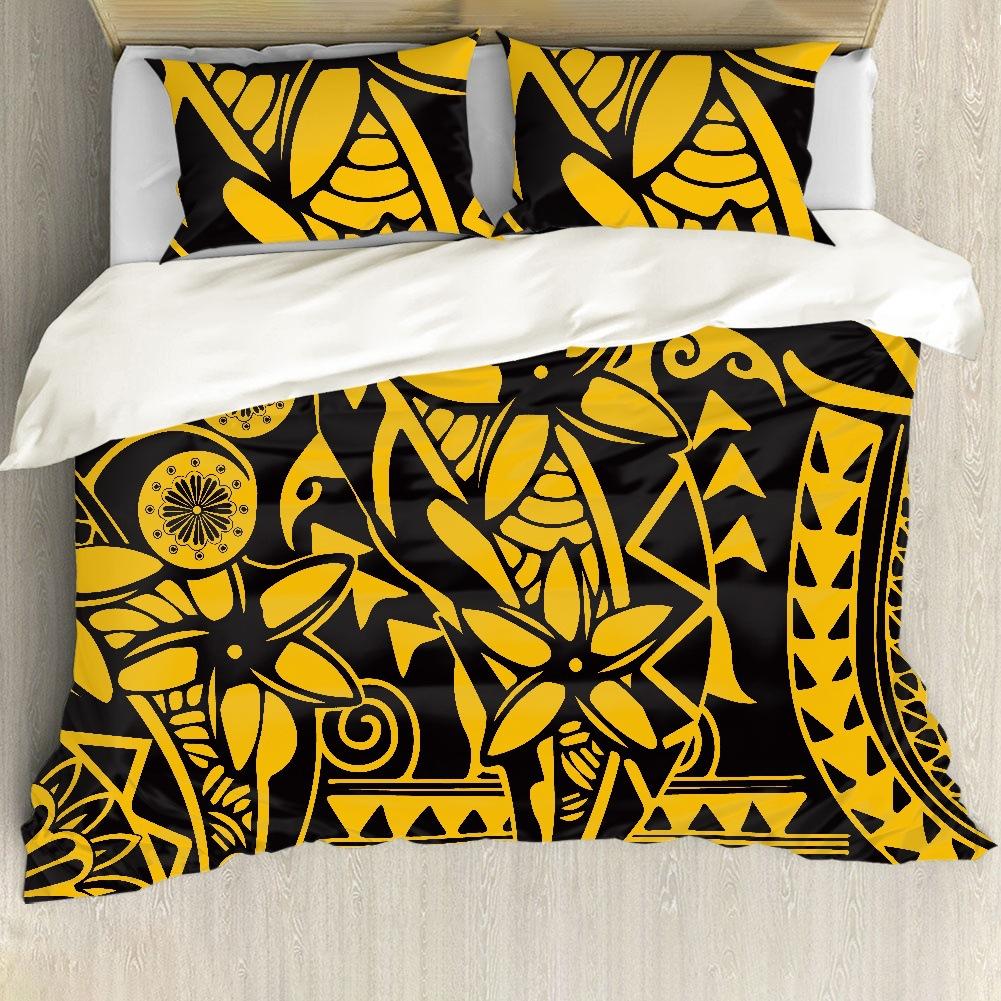 Bohemian Mandala Duvet Cover Set King/Queen Size,black Gypsy Boho Chic Hippie Floral Exotic 3 Piece Bedding Set for Adults Women