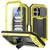 Für iPhone 16 Pro Max iPhone 16 Plus Pro Militärqualität Vollständige robuste Hülle mit integriertem Ständer und Schiebefach für die Kamera