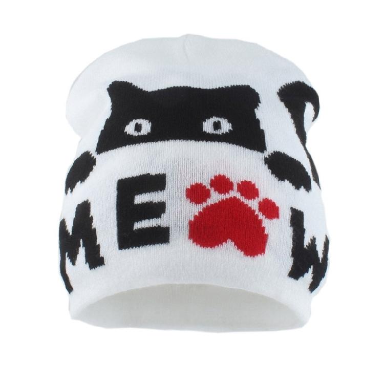 Knit Hat Beanies Pullover Warm Skull Caps Knitted Hat Party Club Accessories