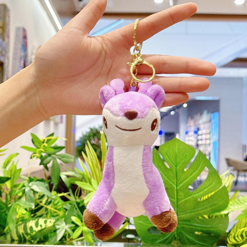 Cartoon Forest Animal Deer Plush Toy Doll Backpack Pendant