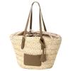 Labagagerie Tote Bag [Maze] Wide Basket Greige (26)