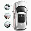 Anti Collision Car Bumper Guard Strip 4Pcs Front Rear Protection Strips Scratch Protector Crash Blade Auto Accessories