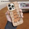 Phone Case: Lambskin 2D Flat Samsung Galaxy A34 A35 M05 M06 S20 S22 S21 FE Plus 5G Protective Case, Stackable Capybara, Christmas and Halloween Gift