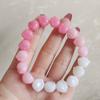 Handmade Resin Fashion Jewelry Cat Paw Beads Hand Rope Hand Strap Ins Style Bracelet Women Bracelet